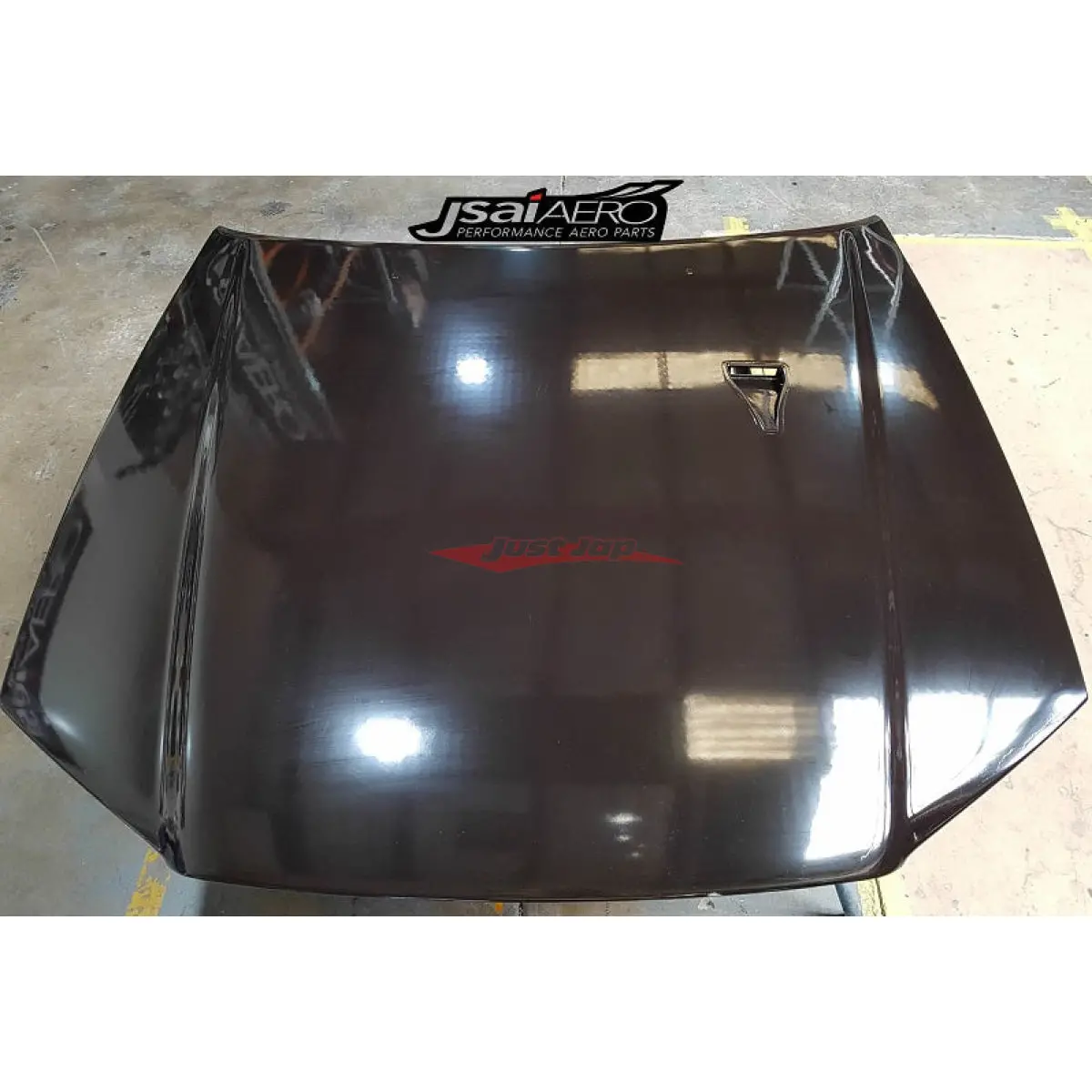 Jsai Aero V-Spec Style Frp Bonnet Fits Nissan Bnr34 Gtr 1