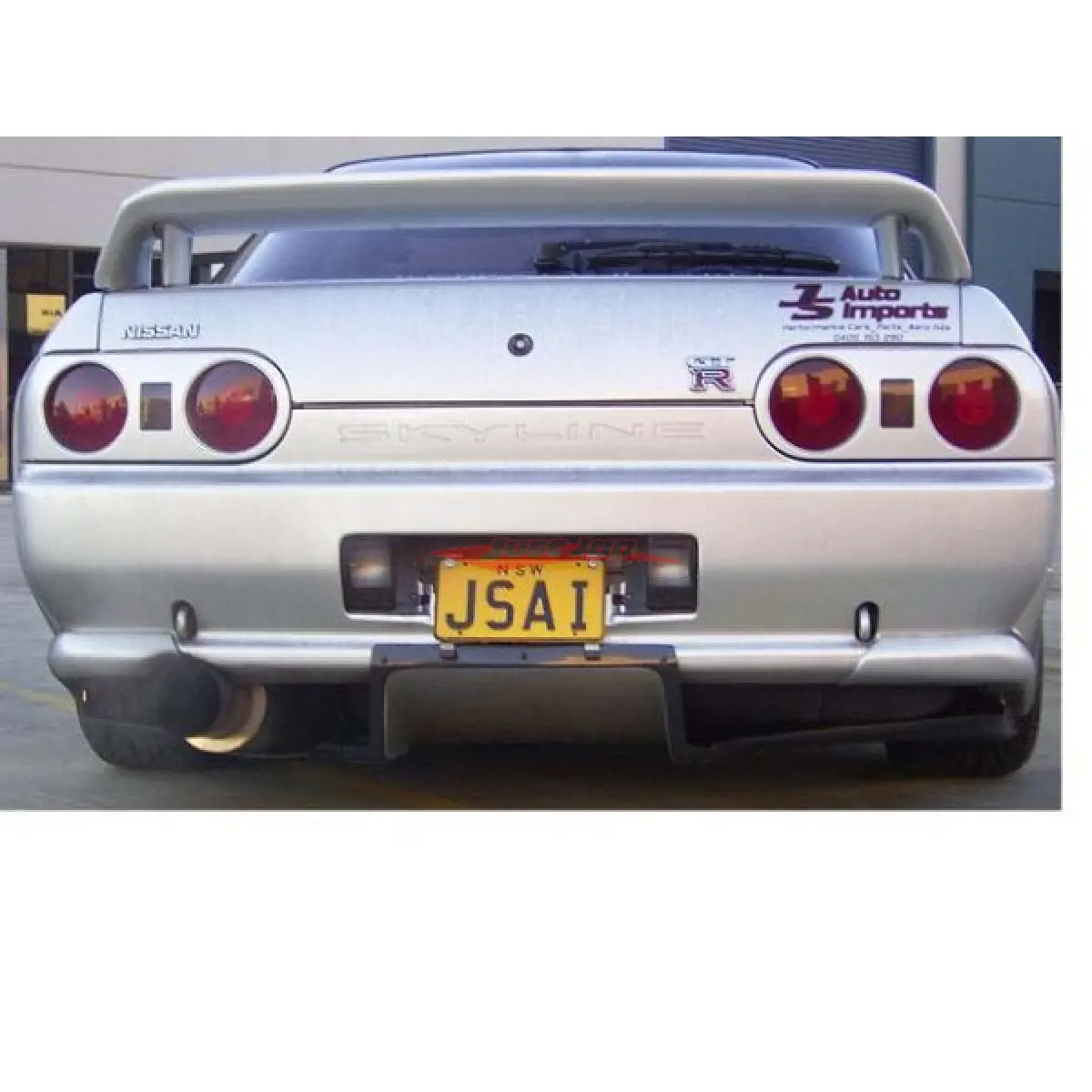 Jsai Nissan R32 Gtr Skyline Top Secret Style Rear Diffuser 1
