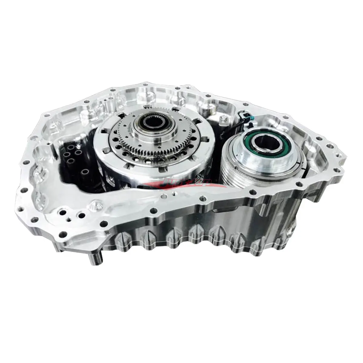 Justjap / Crest Cnc Billet Alloy Gr6 Quick Change Front Transmission Housing Fits Nissan R35 Gtr 1