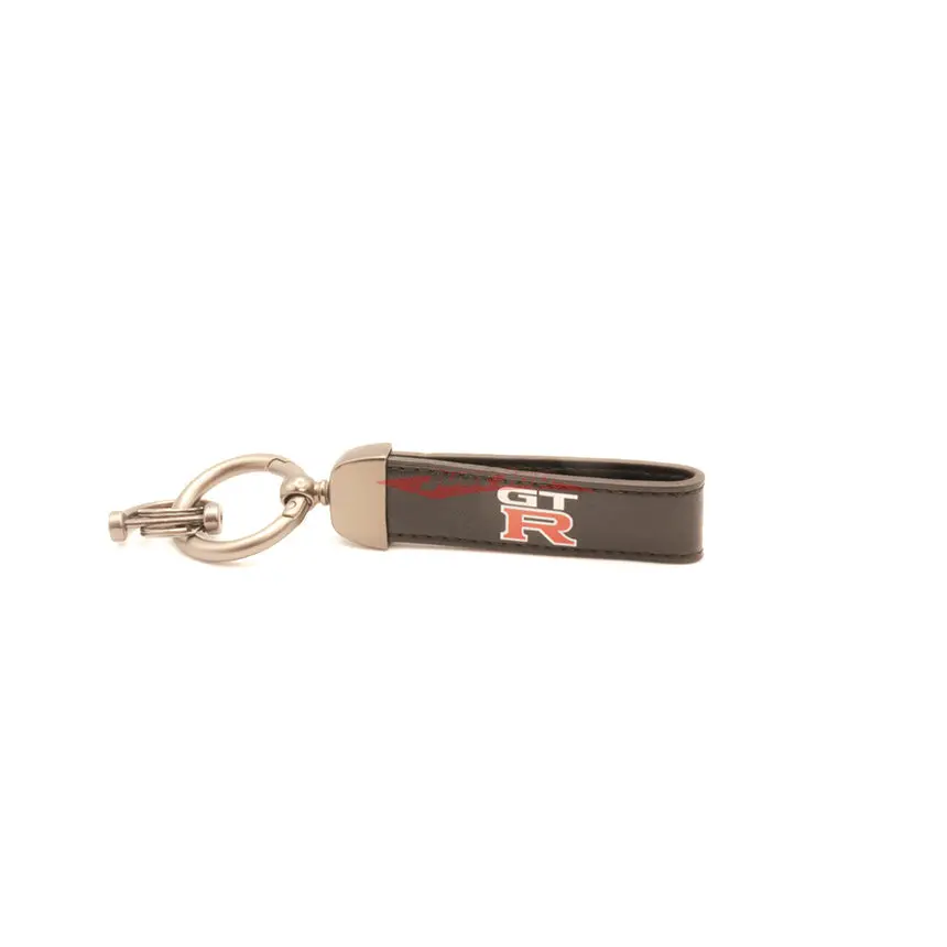 Justjap Leather Key Chain - Nissan Gt-R Logo 1