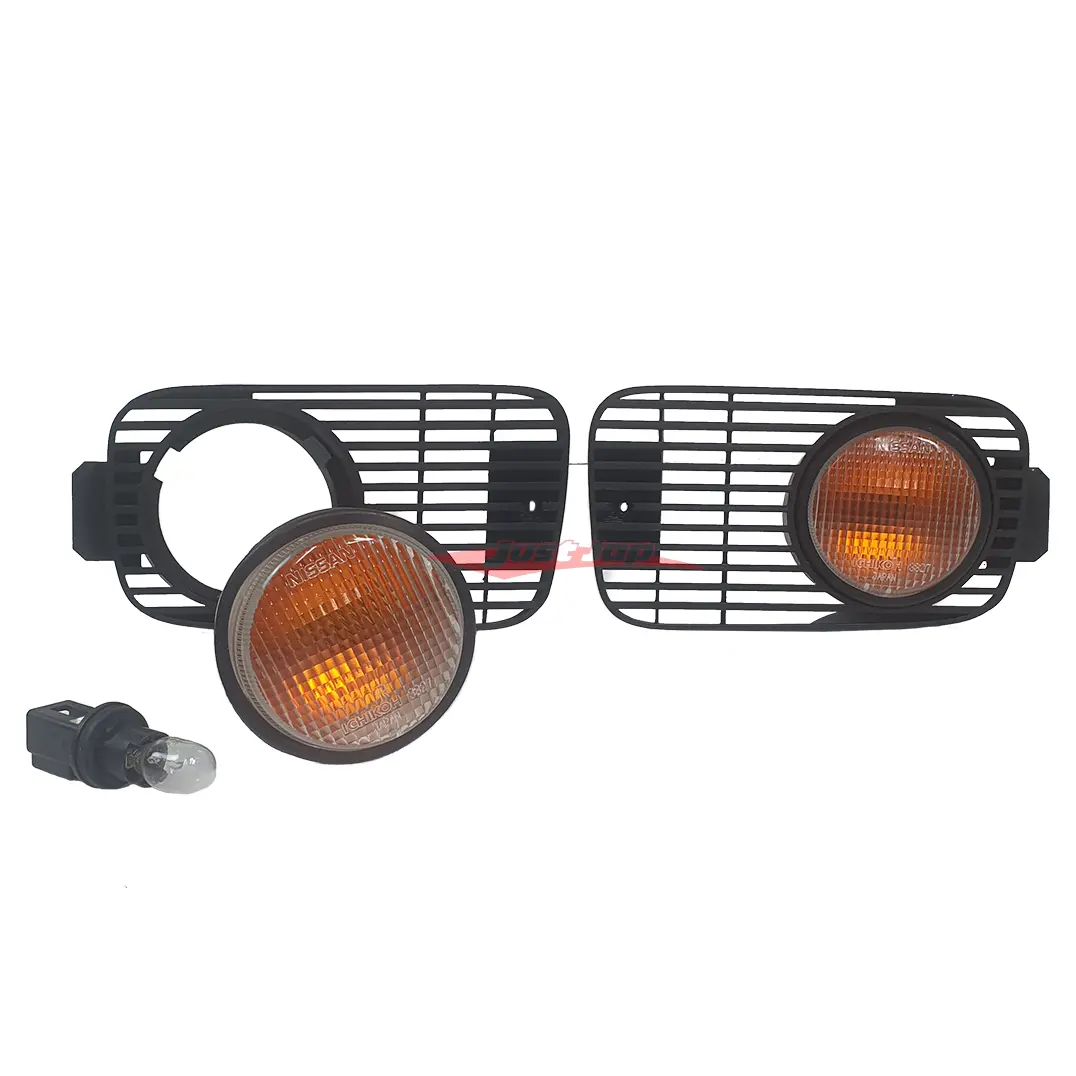 Justjap Racing Nissan R33 Gtr Front Bumper Bar Indicator Light & Surround Kit 1