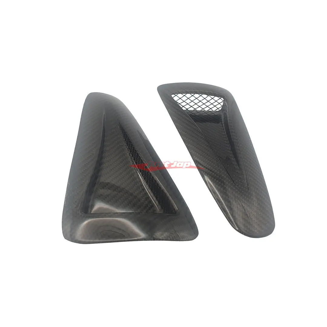 Karbonetic Carbon Fibre Bonnet Hood Vents Fits Nissan R35 Gtr 2007- 1