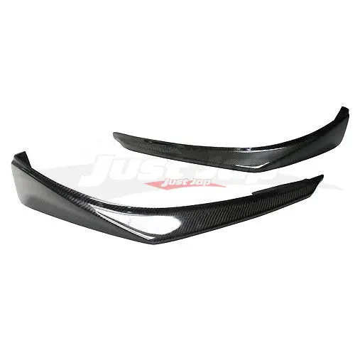 Karbonetic Carbon Fibre Front Lip Extension Fits Mitsubishi Lancer Evo 8 1