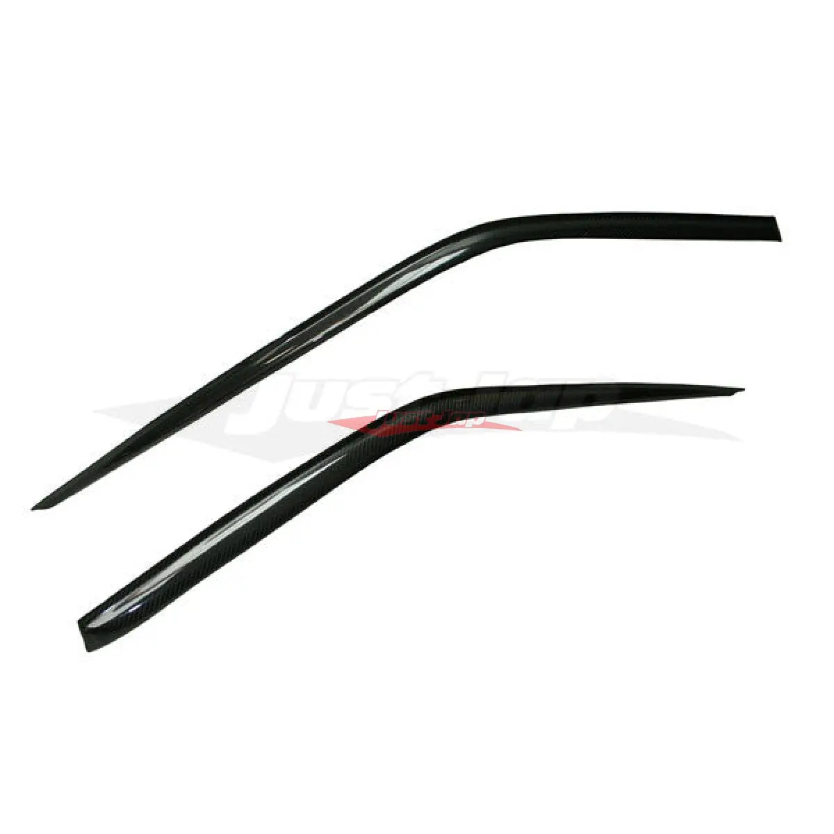 Karbonetic Carbon Fibre Weather Shield Set Fits Nissan Skyline R32 Coupe 1