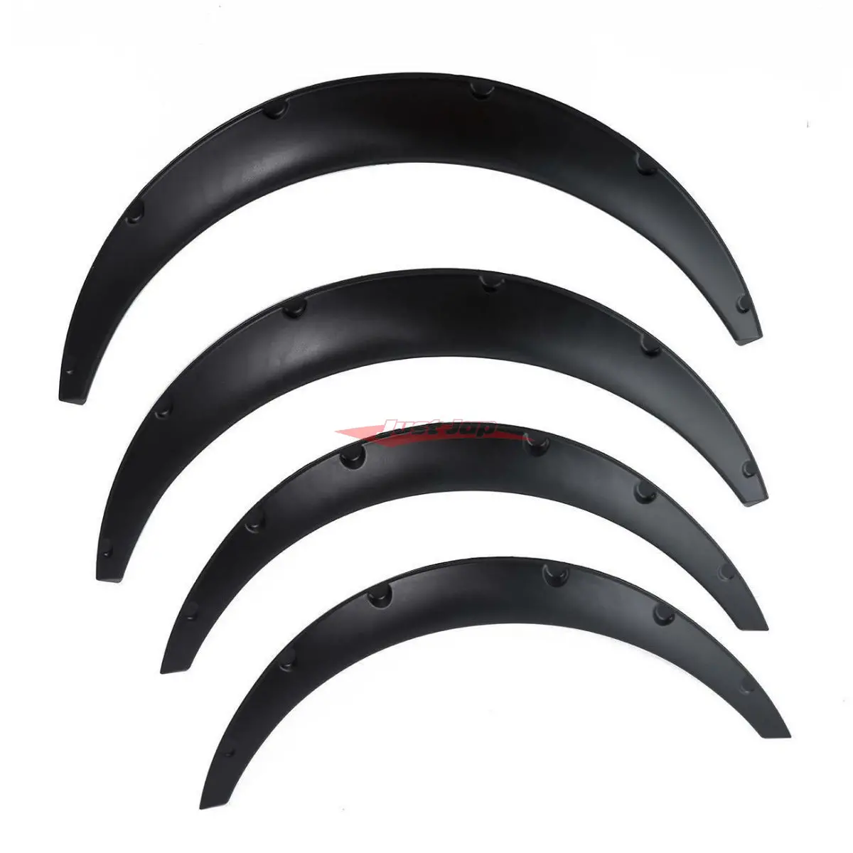 Karbonetic Universal Abs Over Fender / Wheel Arch Flares / Fender Flares (4Pce Set) - Front 2" / 50Mm & Rear 2.75" / 70Mm 1