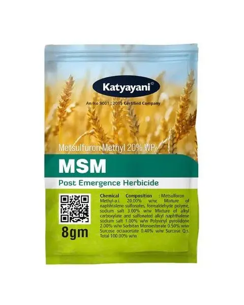 Katyayani Msm (Metsulfuron Methyl 20% Wp) Combo Herbicide For Weeds 1
