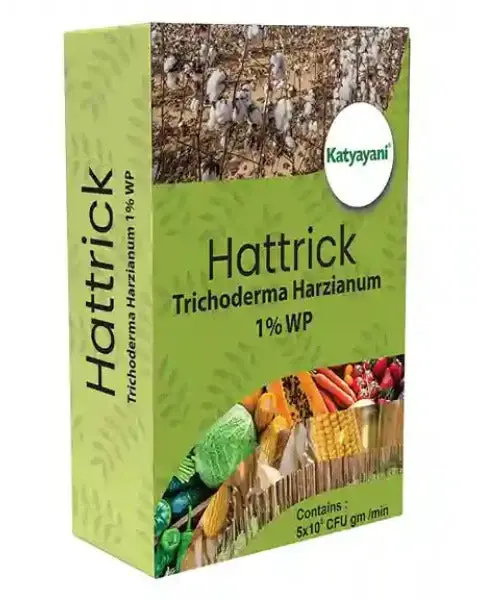Katyayani Hattrick (Trichoderma Harzianum 1% Wp) Bio Fungicides – Controls Soil Borne Diseases And Boosts Health 1