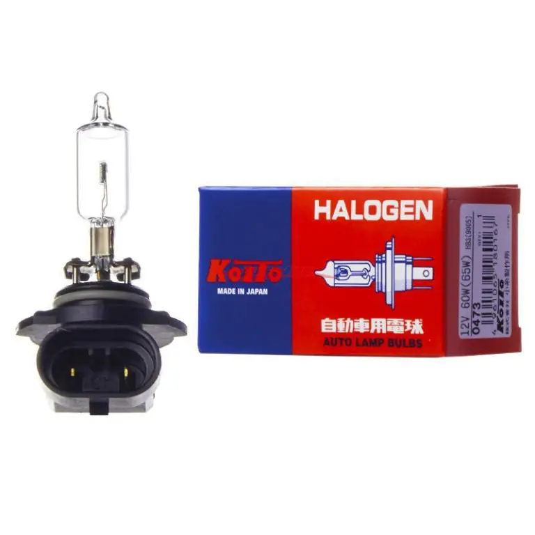Koito Halogen 9005 (Hb3) 12V 60W (65W) High Beam Headlight Globe Fits Honda, Mitsubishi, Nissan & Toyota 1