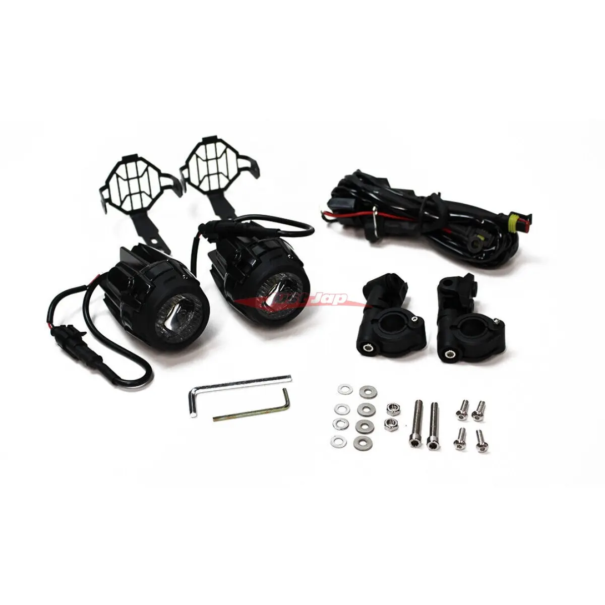 Led Auxiliary Driving Light Fog Lamp Suit Bmw G650 K1600 R1200gs R1100gs F700gs 1