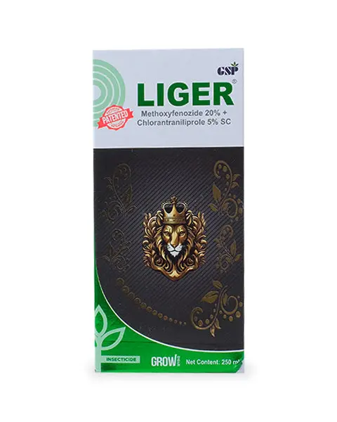 Liger Insecticide (Methoxyfenozide 20%+ Chlorantraniliprole 5%) 1