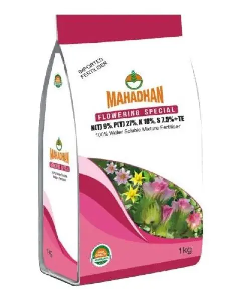 Mahadhan Flowering Special 9:27:18 Water Soluble Mixture Fertilizer 1