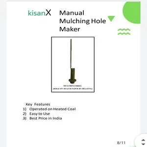 Kisan X Manual Mulching Hole Maker 1