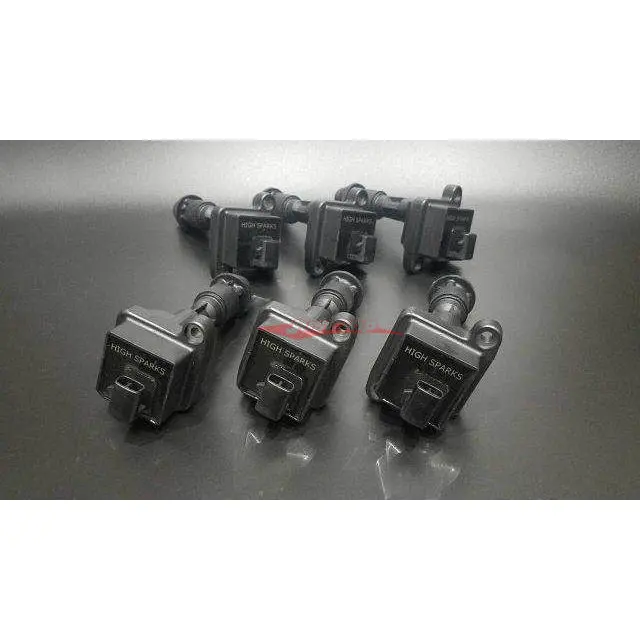 Mature High Spark Ignition Coil Set Fits Toyota Mark Ii, Chaser, Cresta Jzx81/Jzx90, Supra Jza70/Jza80 & Aristo Jzs147 (1Jz-Gte / 2Jz-Gte) 1