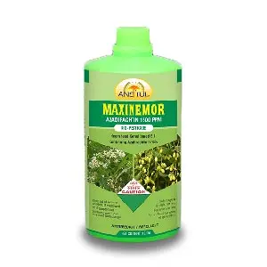 Maxinemor 1500 Ppm Bio Pesticide- Azadirachtin Action Against All Stages Of Sucking & Larval Pests 1