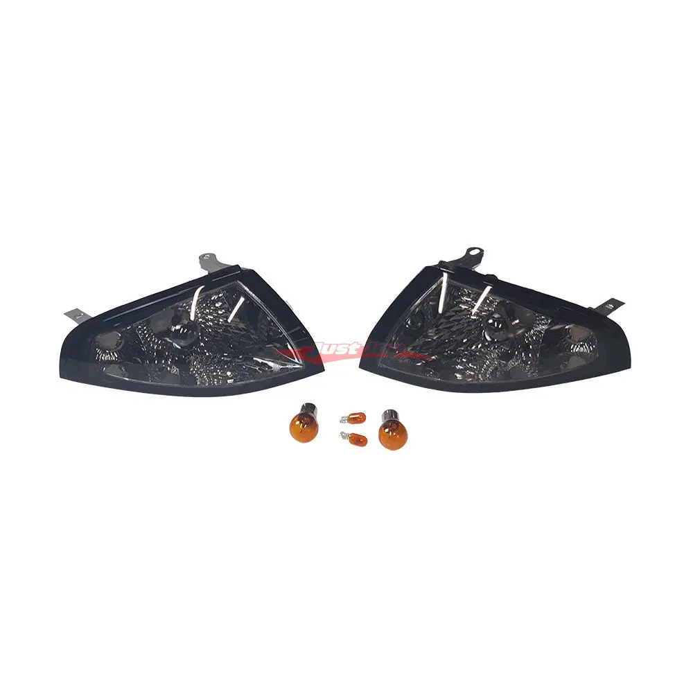 Mbro Japan Smoked Front Corner Indicator Lights Fits Nissan Skyline R32 Gts/T 1