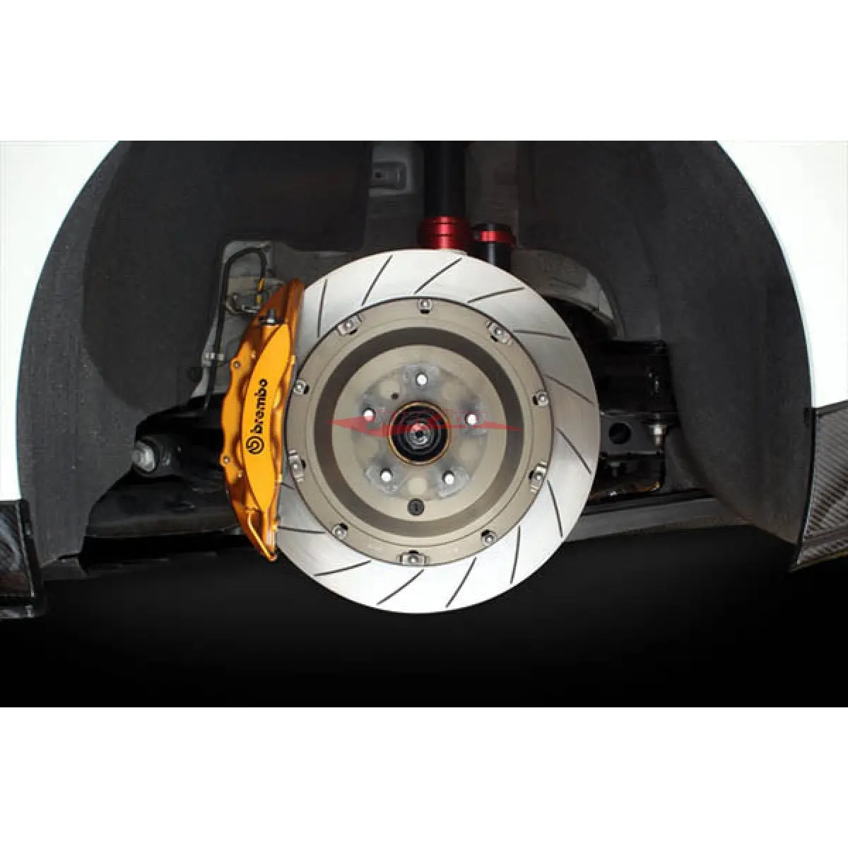 Mines Big Brake Rotor Kit Fits Nissan R35 Gtr (Rear) 1