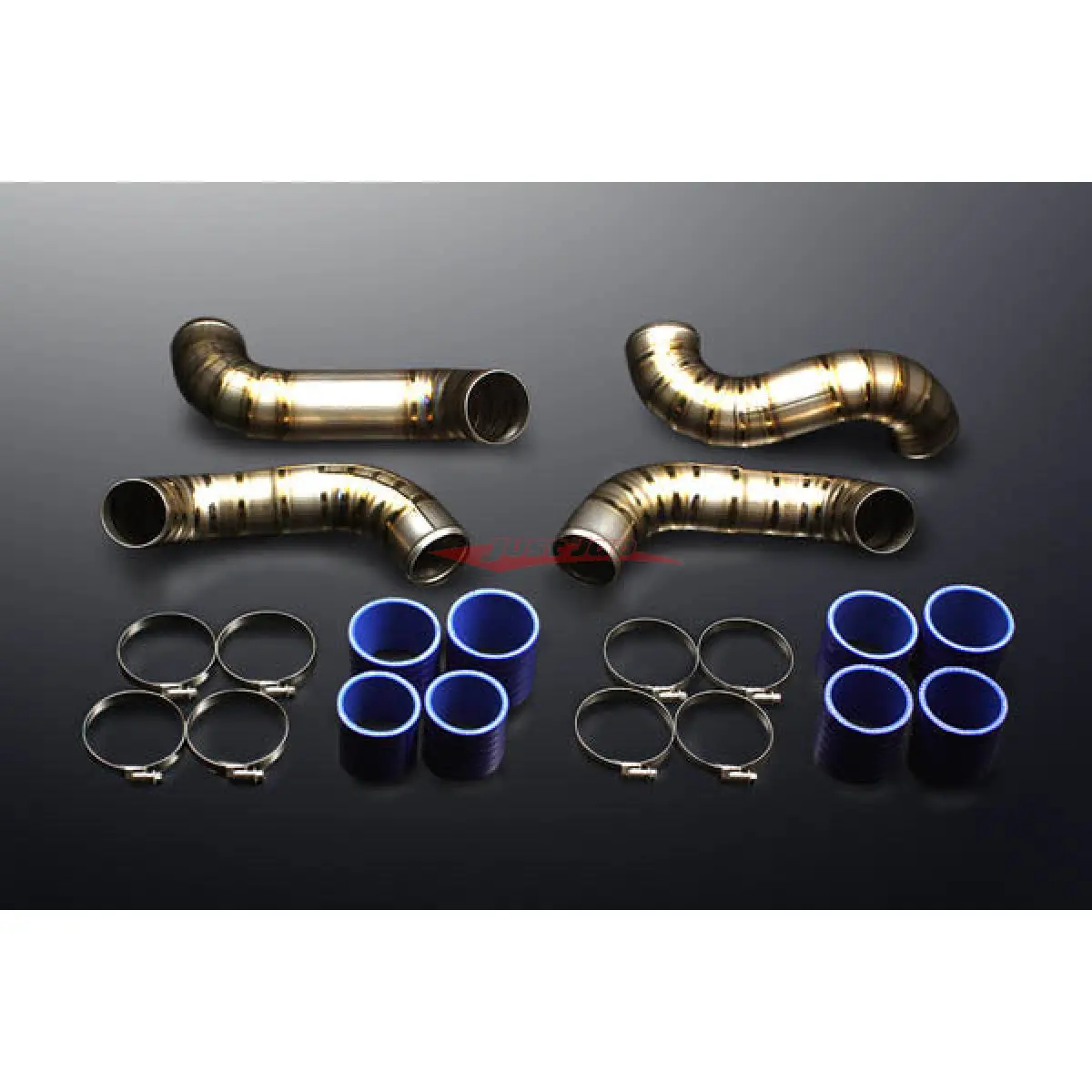 Mines Titanium Intercooler Hard Pipe Kit Fits Nissan R35 Gtr 1