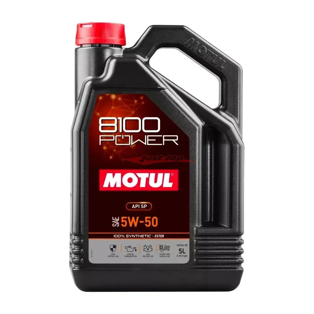 Motul 8100 Power Engine Oil 5W-50 5 Litre 1
