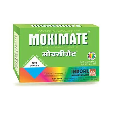Indofil Moximate Fungicide (Cymoxanil 8% + Mancozeb 64% Wp) 1
