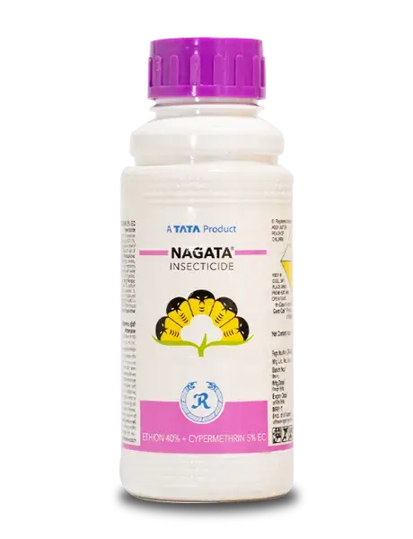 Nagata Insecticide (Ethion 40% + Cypermethrin 5% Ec) For Bollworms & Mites In Cotton 1