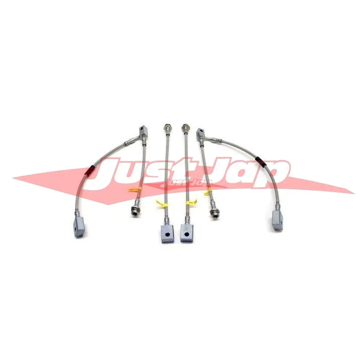 Nismo Braided Brake Line Fits Nissan Skyline R34 Gt-T 1