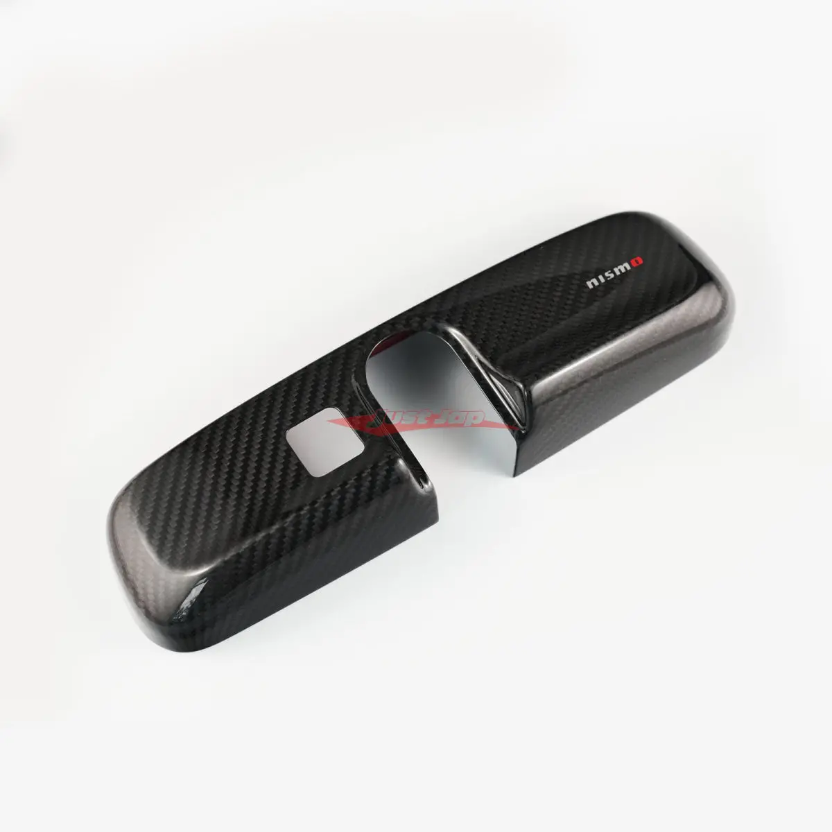 Nismo Carbon Interior Room Mirror Cover Fits Nissan Z33 350Z, Z34 370Z, R35 Gtr, V35/V36 Skyline, Y50 Fuga, & E11/E12 Note 1