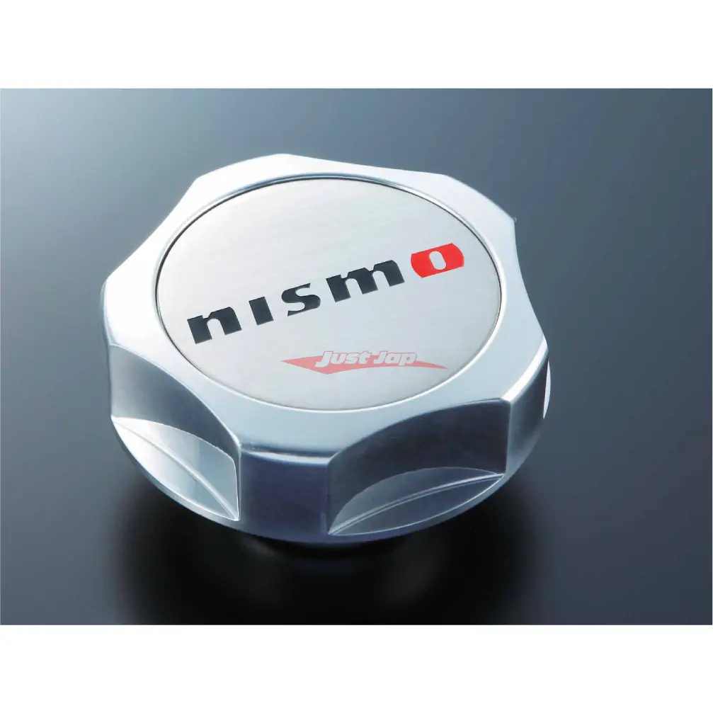 Nismo Oil Filler Cap Fits Nissan (Polished Aluminium) 1