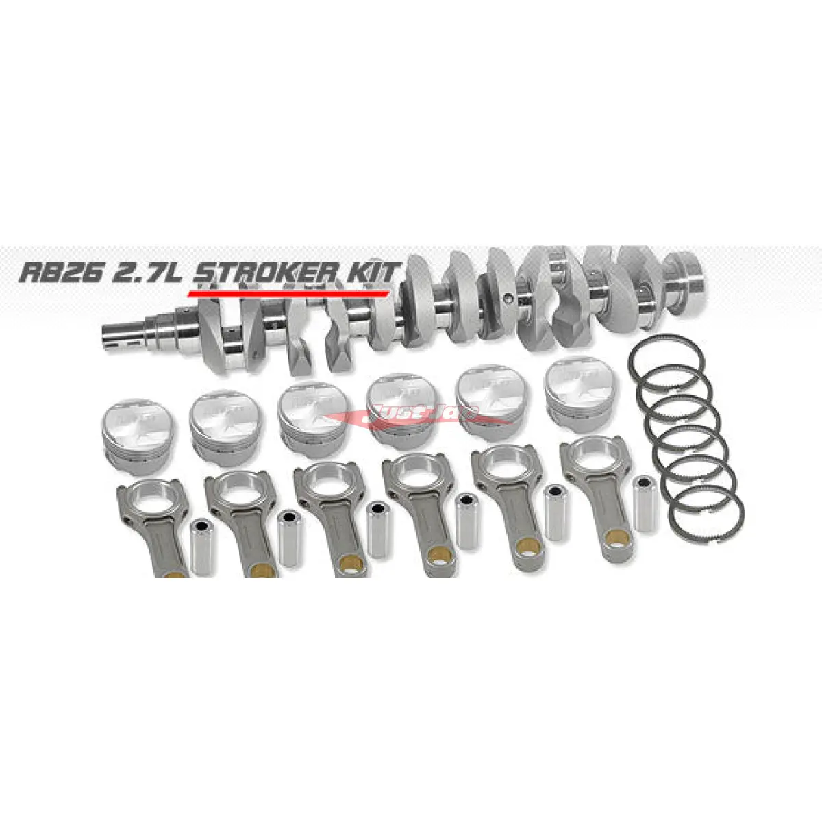 Nitto Rb26 2.7L Stroker Kit (I-Beam Rod 86.5Mm Bore) 1