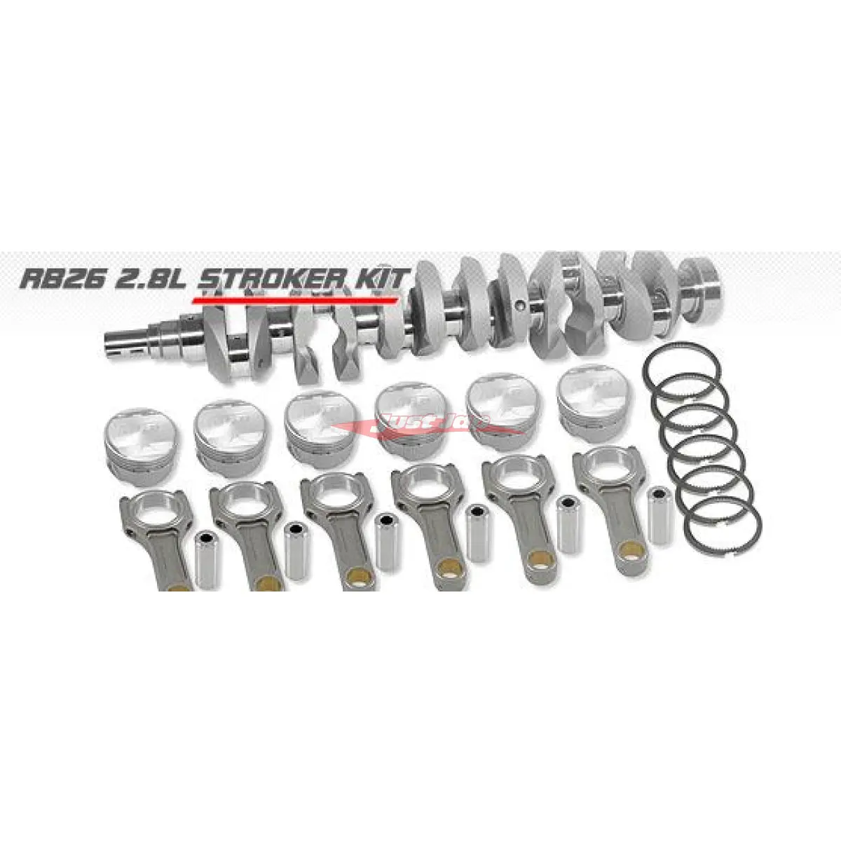 Nitto Rb26 2.8L Stroker Kit (I-Beam Rod 87Mm Bore) 1