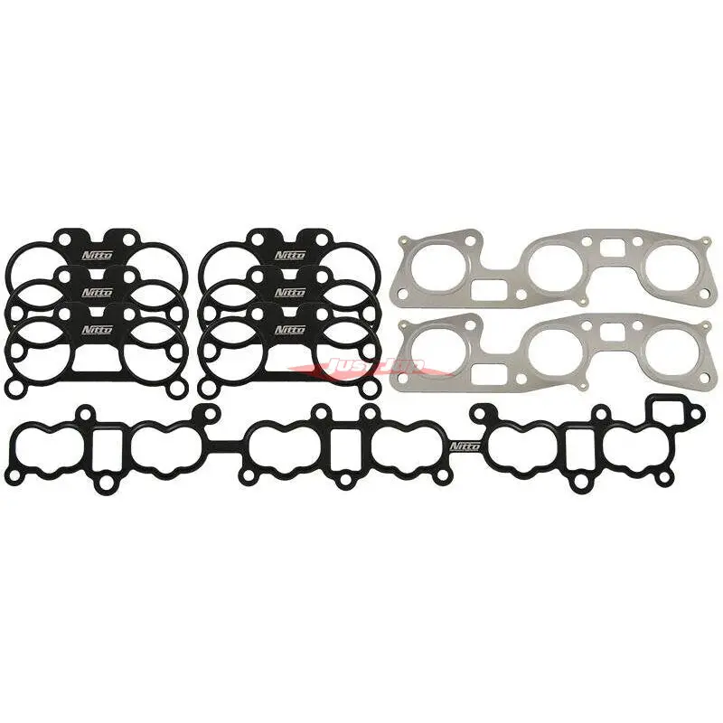 Nitto Rb26 Intake & Exhaust Metal Gasket Kit Fits Nissan Rb26dett Engines 1