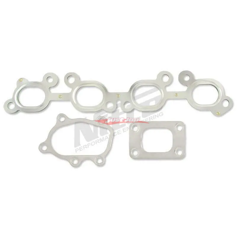 Nitto Sr20 Hot Side Exhaust Manifold & Turbocharger Metal Gasket Kit Fits Nissan S13/S14/S15 Silvia, 180Sx & 200Sx 1