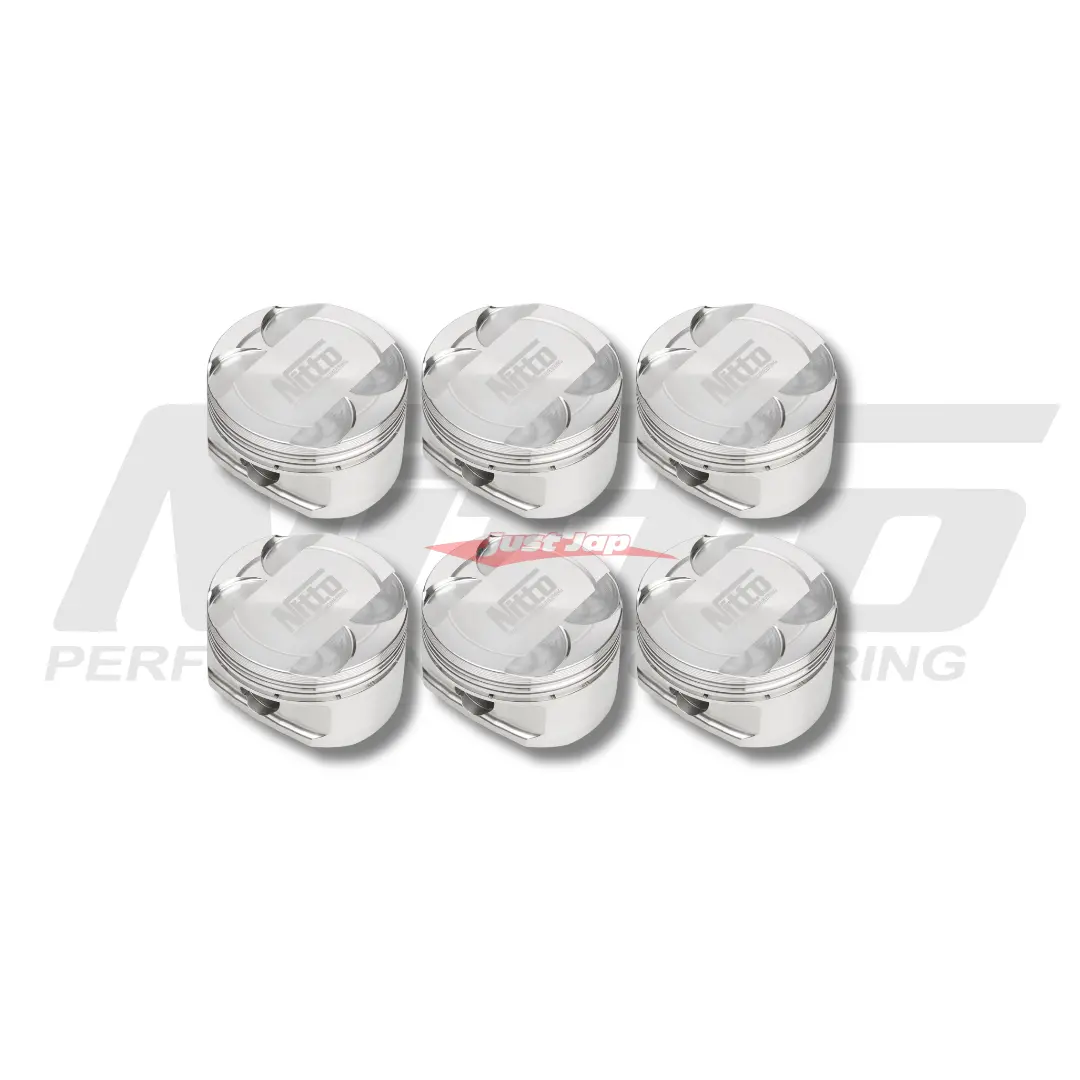 Nitto Standard Stroke Forged Pistons Fits Nissan R35 Gt-R Vr38dett 1