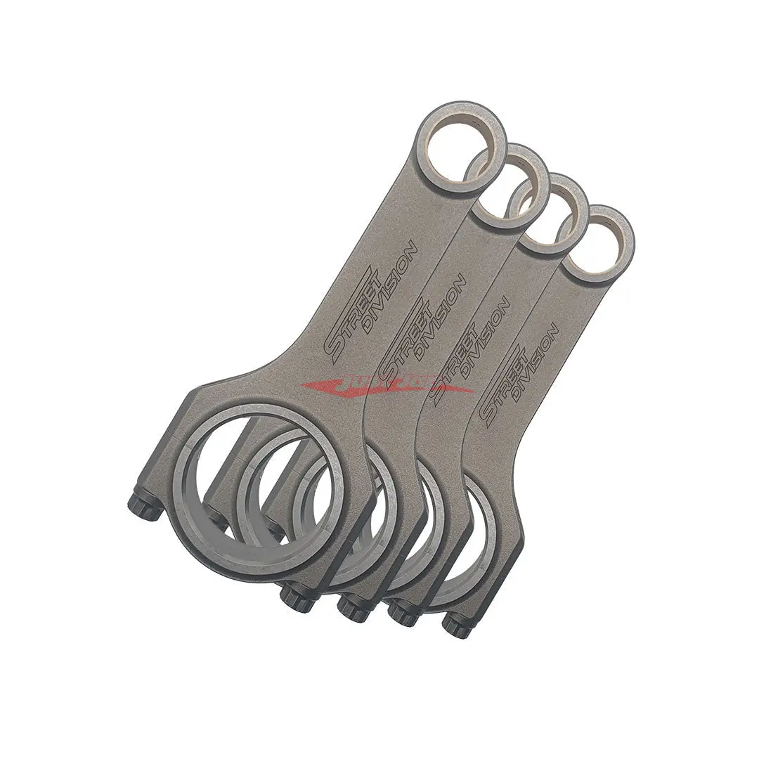 Nitto Street Division H-Beam Conrod Set (S13/S14 Bearings) Fits Nissan Sr20de/Det 1