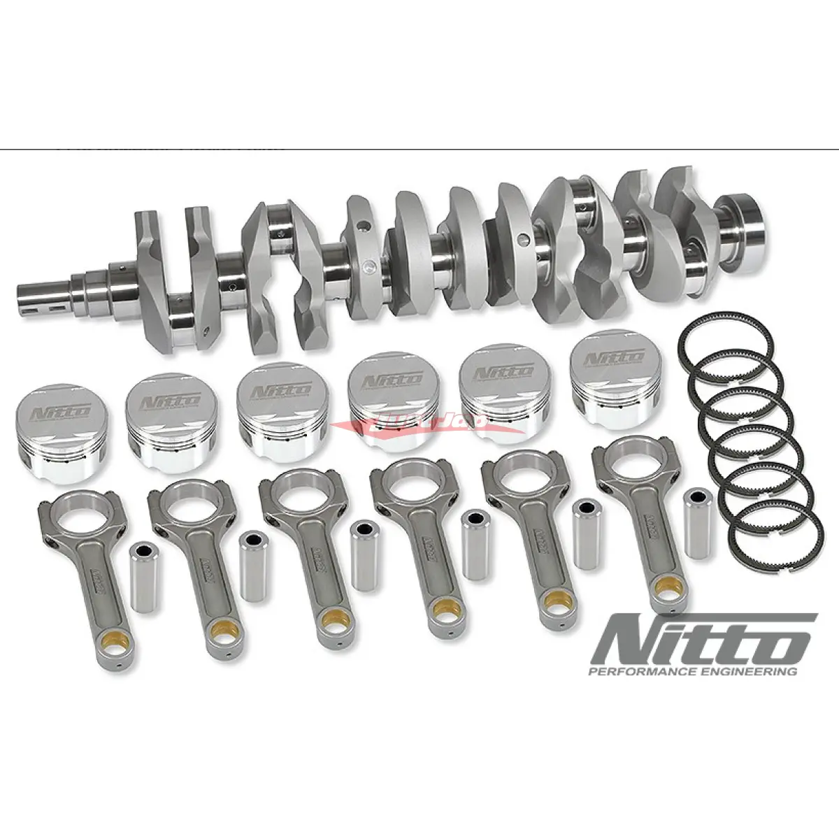 Nitto Vq35de 3.8L Stroker Kit (H-Beam Rods 96Mm) 1