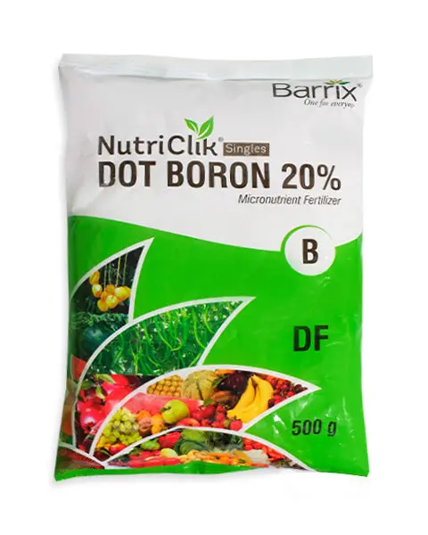 Nutriclik Singles Dot Boron 20% – Essential Boron Fertilizer For All Crops 1