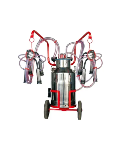 Open Door Milkmachine Double Cluster Trolley 1