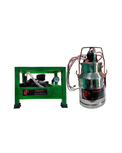 Open Door Milking Machine Super – 0.75 Hp Motor, 200 Lpm Pump, 25L Bucket & 240Cc Claw For Cow & Buffalo 1