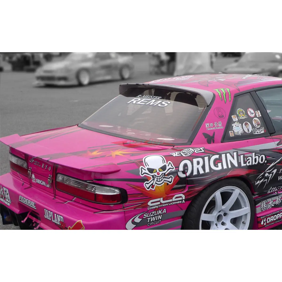 Origin Rear Boot Lip Version 2 Fits Nissan S13 Silvia 1