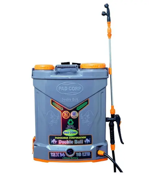 Pad Corp Double Bull 18L Battery Sprayer | 12V 14Ah Battery, Double Motor, Copper Motor & 2 Nozzles 1