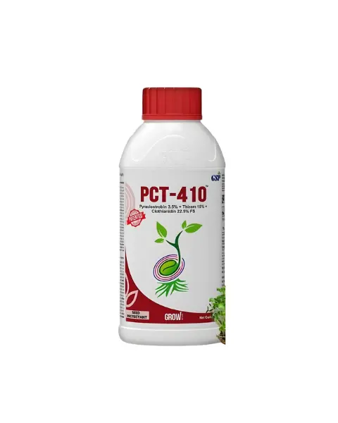 Pct 410 Fungicide (Pyraclostrobin 3.5% + Thiram 15.0% + Clothianidin 22.5% Fs) 1