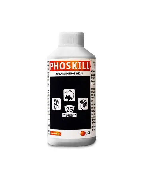 Phoskill Insecticide (Monocrotophos 36% Sl) For Approved Crop Insect Control 1