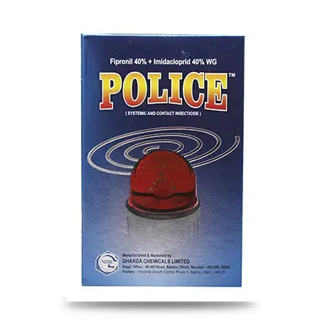 Police Insecticide (Fipronil 40% + Imidacloprid 40% Wg) | Contact & Systemic Action 1