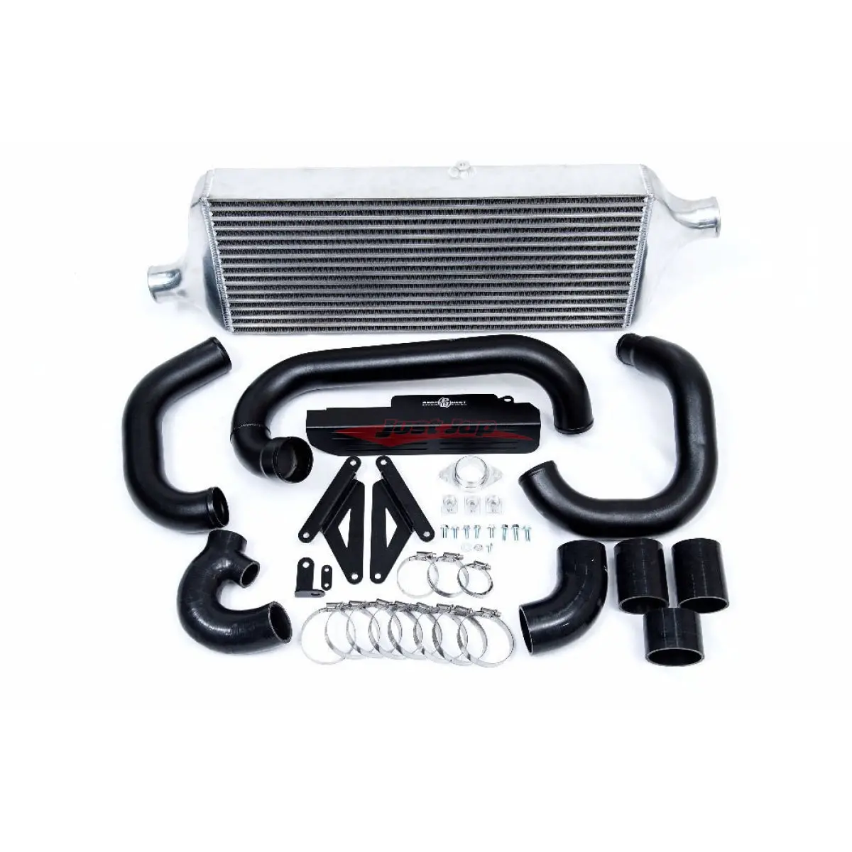 Process West Front Mount Intercooler Kit (Silver) Fits Subaru Wrx Va 2015+ 1
