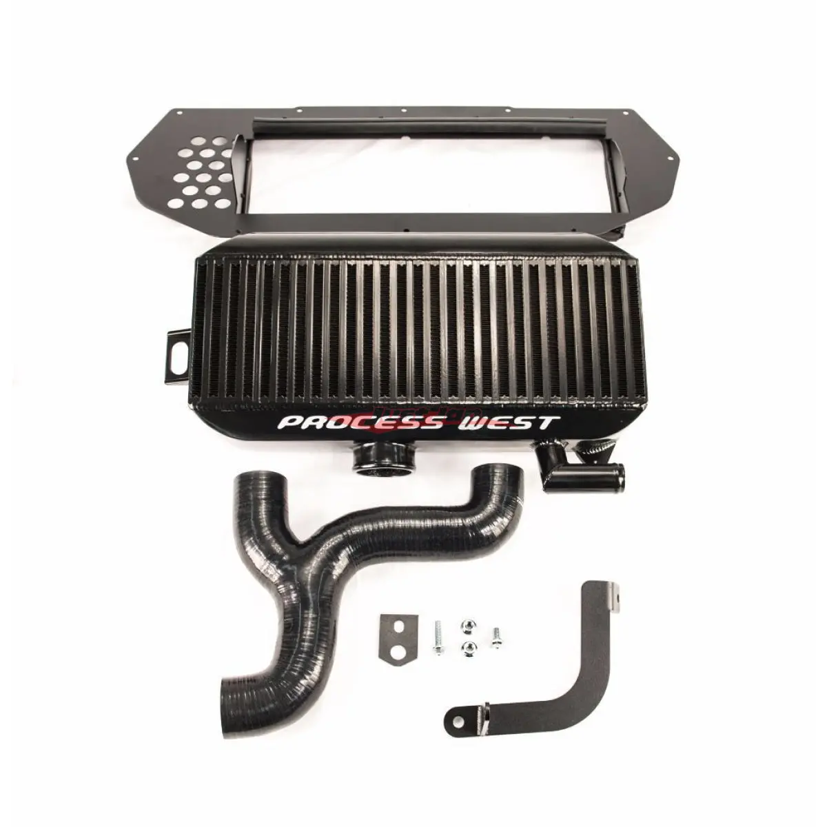 Process West Top Mount Intercooler Kit (Black) Fits Subaru Impreza Wrx Gc8 Wrx/Sti 97-98 1