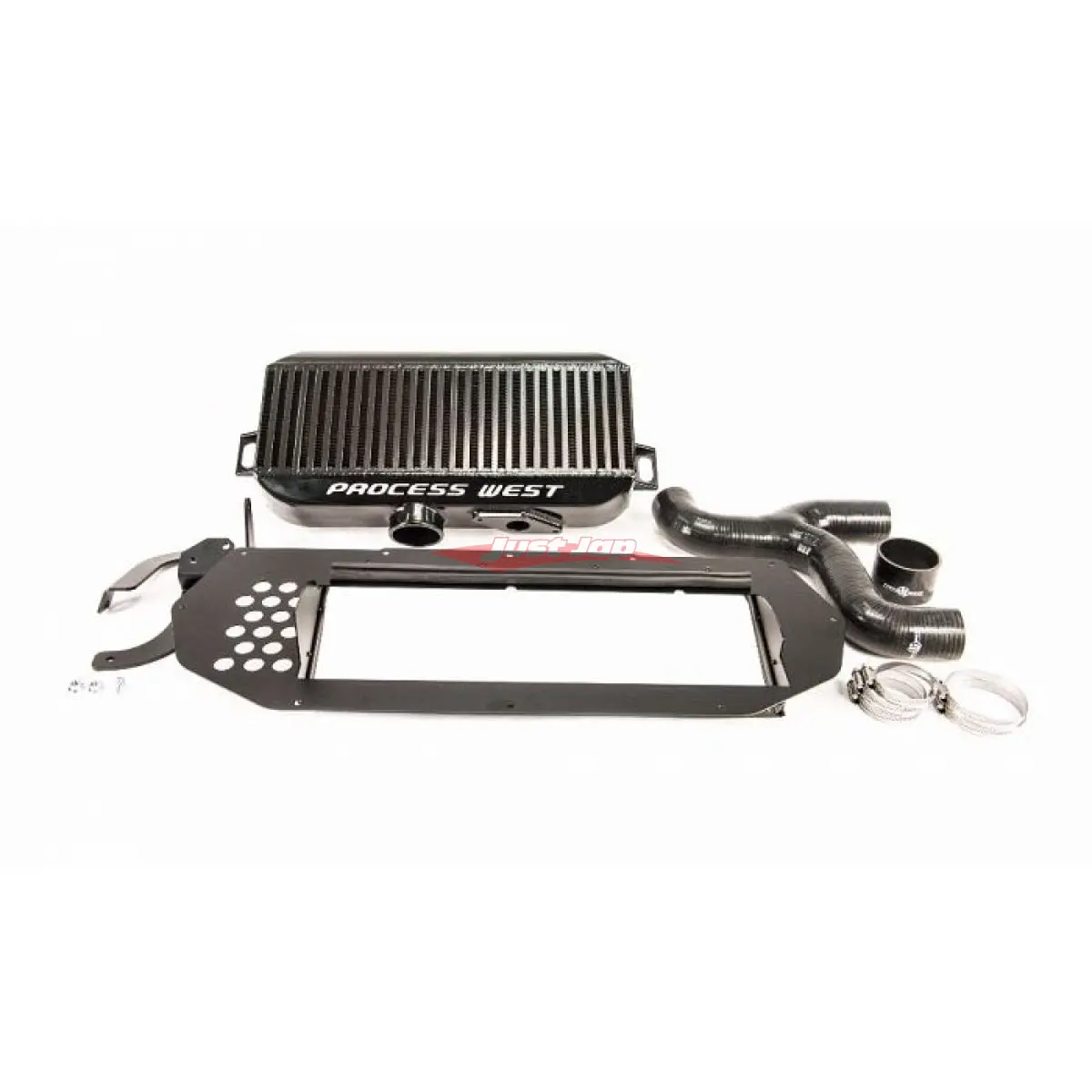 Process West Top Mount Intercooler Kit (Black) Fits Subaru Impreza Wrx Gc8 Wrx/Sti 99-00 1