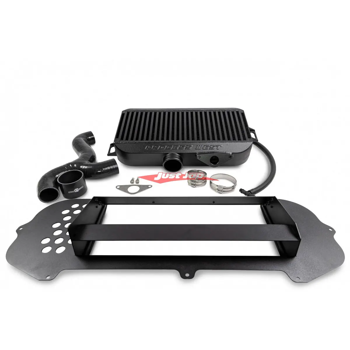 Process West Top Mount Intercooler Kit Fits Subaru Gd Wrx Sti (03- 05) Black 1