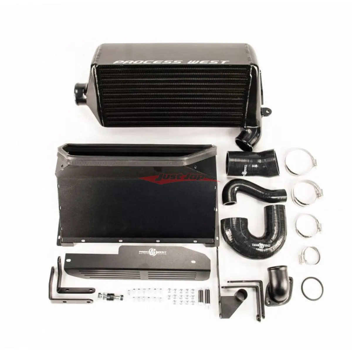 Process West Verticooler Kit Fits Subaru Sg Forester Xt 08-12 1