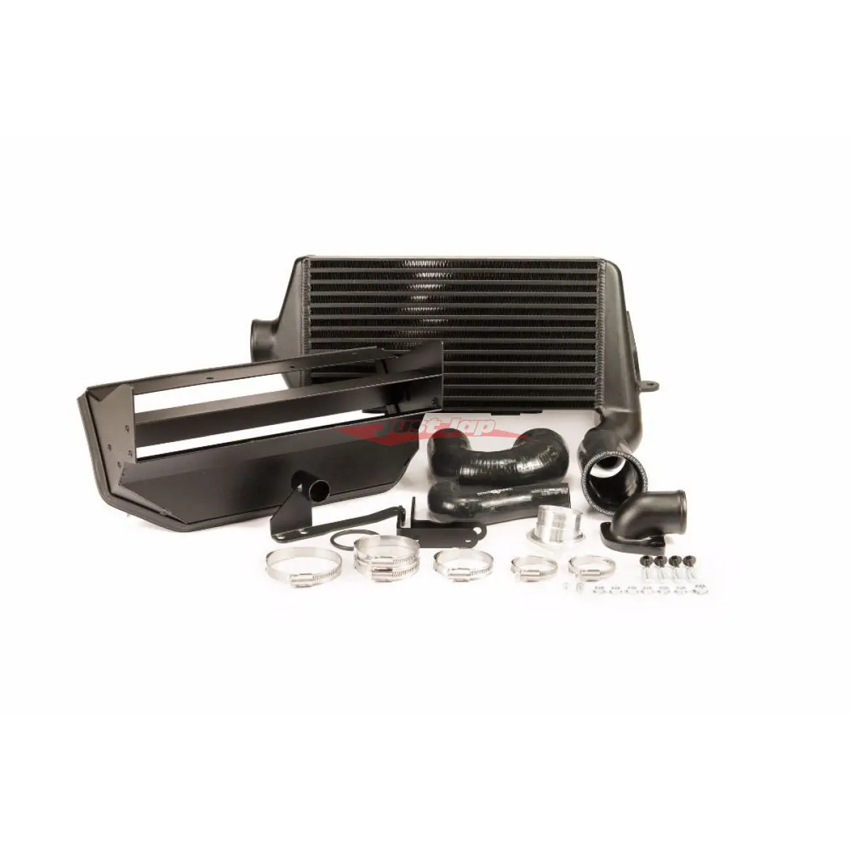 Process West Verticooler Kit Fits Subaru Wrx Grb G3 2008-2014 (Black) 1