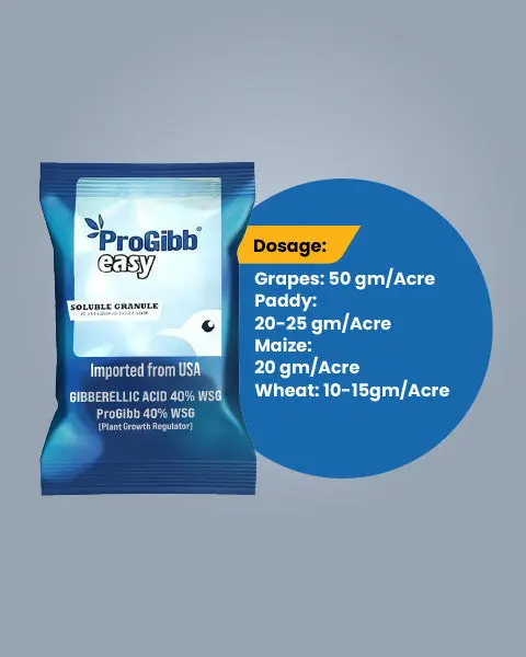 Progibb Plant Growth Regulator (Gibberellic Acid) - Advanced Plant Growth Regulation 4