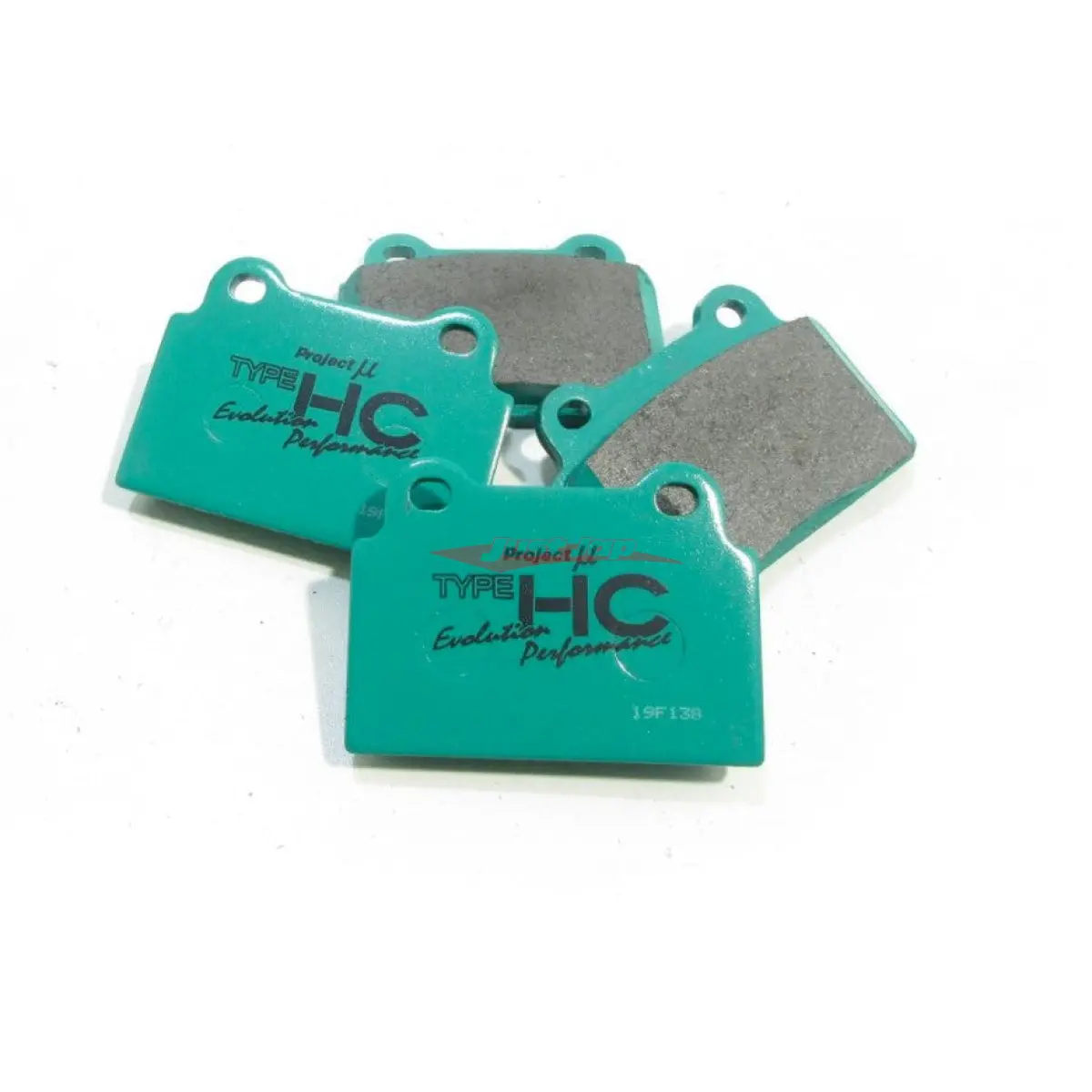 Project Mu Hc-Ep Rear Brake Pads Fits Mitsubishi Evolution X Cz4a (Brembo Caliper) 1